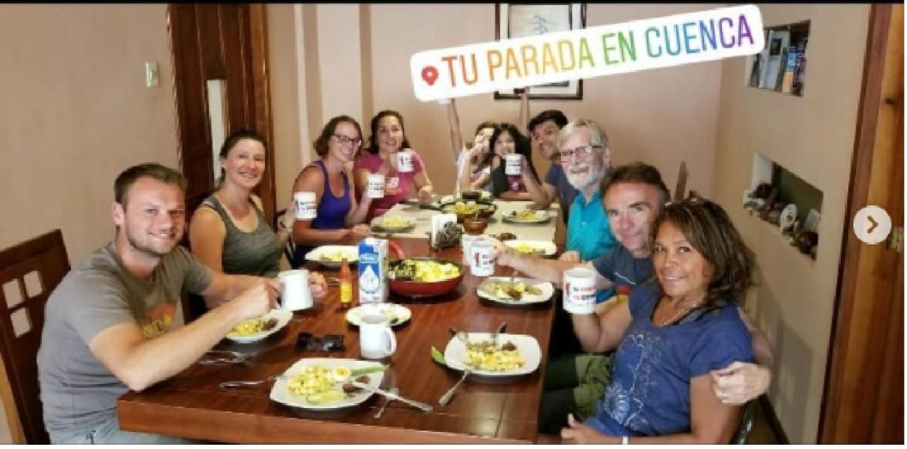 Casa de Huéspedes Tu Parada en Cuenca Exterior foto